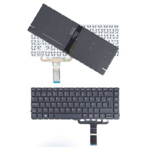 TECLADO PARA PORTATIL HP PROBOOK 440 G8 445 G8 PRETO COM LUZ DE FUNDO