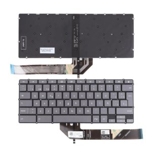 TECLADO PARA LAPTOP COM ILUMINAÇÃO LENOVO IDEAPAD FLEX 5 CB 13IML05 PRETO