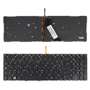 TECLADO RETROILUMINADO PARA LAPTOP ACER V5-573, PRETO