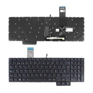 TECLADO PARA LAPTOP COM ILUMINAÇÃO DE FUNDO PARA LENOVO IDEAPAD 3-15IMH05 3-15ARH05 3-15ACH GY530 GY550 GY570 PRETO