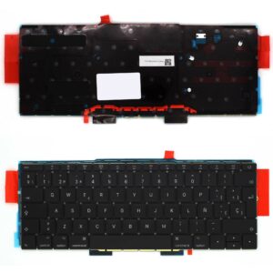 TECLADO BACKLIT PARA PORTATIL APPLE MACBOOK PRO A1708 13.3" PRETO