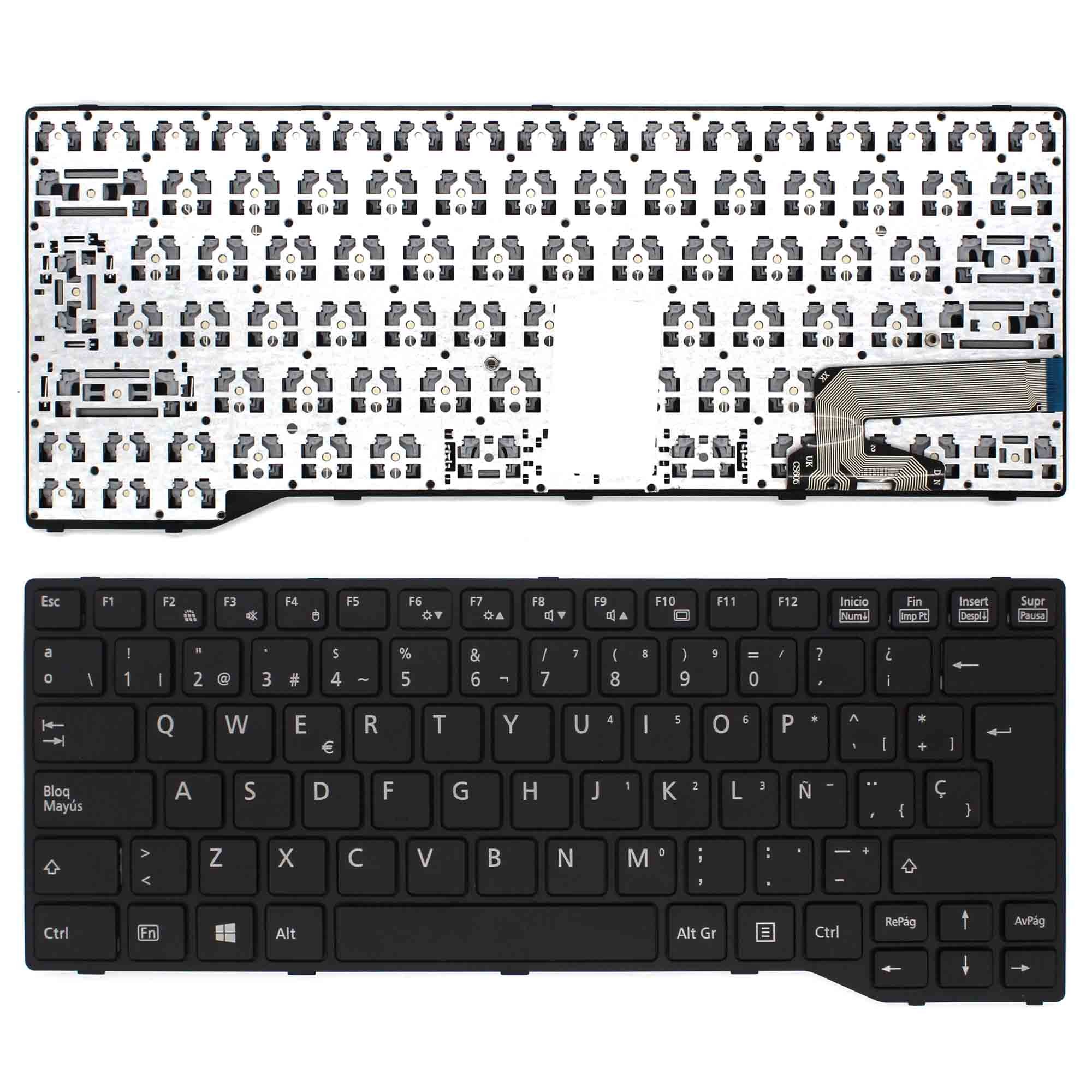 TECLADO PARA PORTATIL FUJITSU LIFEBOOK E544 E546 E733