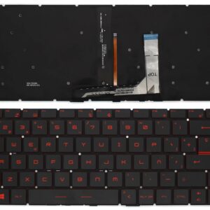 TECLADO RETROILUMINADO PARA PORTATIL MSI GF63 GF65 GS65 GS65VR PRETO