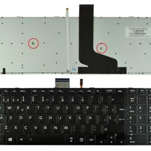 TECLADO PARA PORTATIL TOSHIBA SATELLITE S50-A S50D-A S50DT-A S50T-A S55-A PRETO BACKLIT