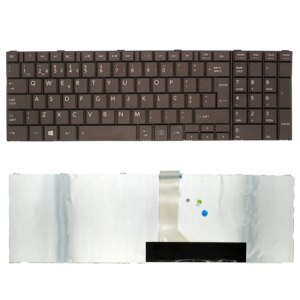 TECLADO PARA PORTATIL TOSHIBA SATELLITE L850 C850 L850D L855 L870 L870D SIN ESTRUTURA PORTUGUÊS