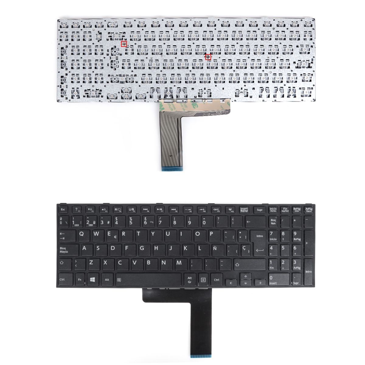TECLADO PARA PORTÁTIL TOSHIBA SATELLITE PRO C50-J C50-E C50-G C50D-B C50-H PRETO