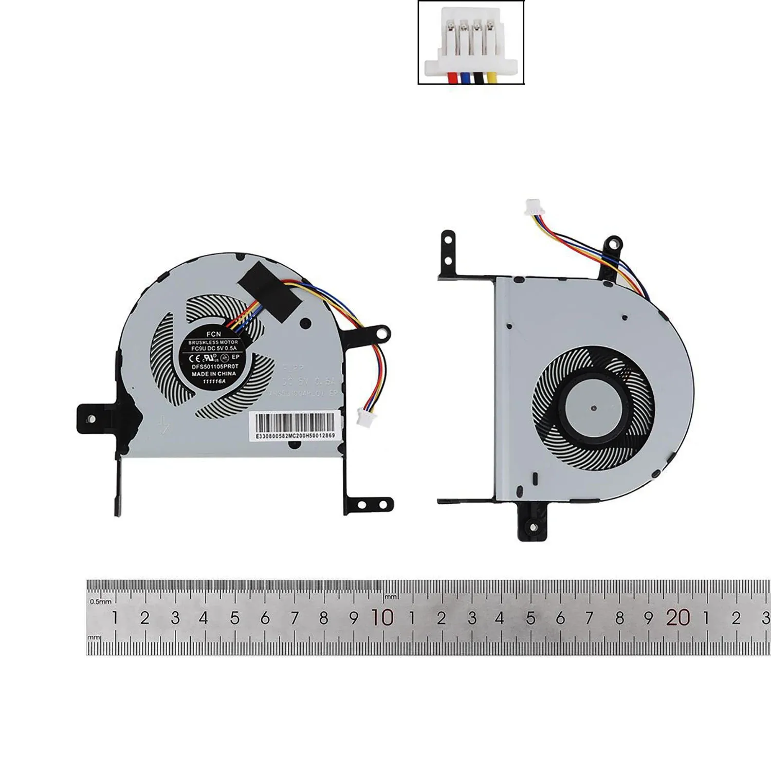 VENTOINHA PARA PORTÁTIL ASUS VIVOBOOK S510U X510U DFS531005PL0T