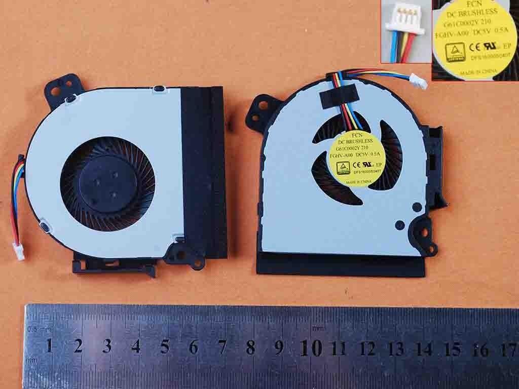 VENTOINHA PARA PORTATIL TOSHIBA A50-C DFS160005040T DFS160005040T