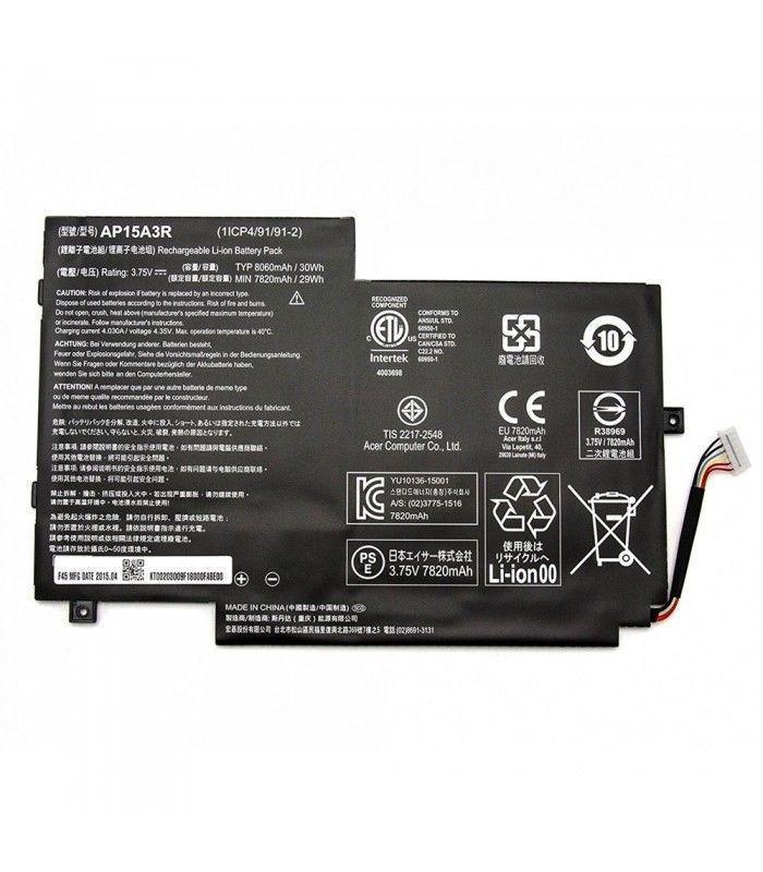 BATERIA PARA PORTATIL ACER ASPIRE SWITCH 10E SW3-013-1566 AP15A3R