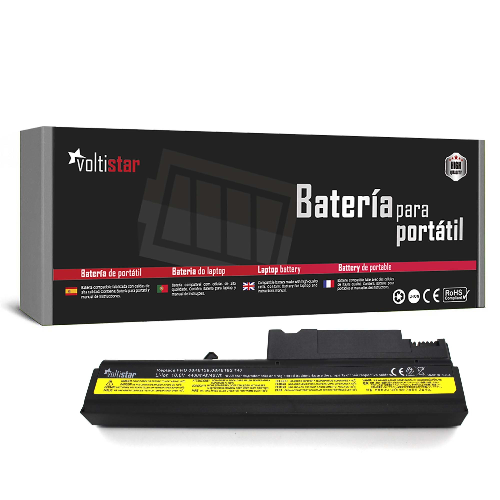 BATERIA PARA PORTATIL IBM LENOVO THINKPAD R50 R51 R52