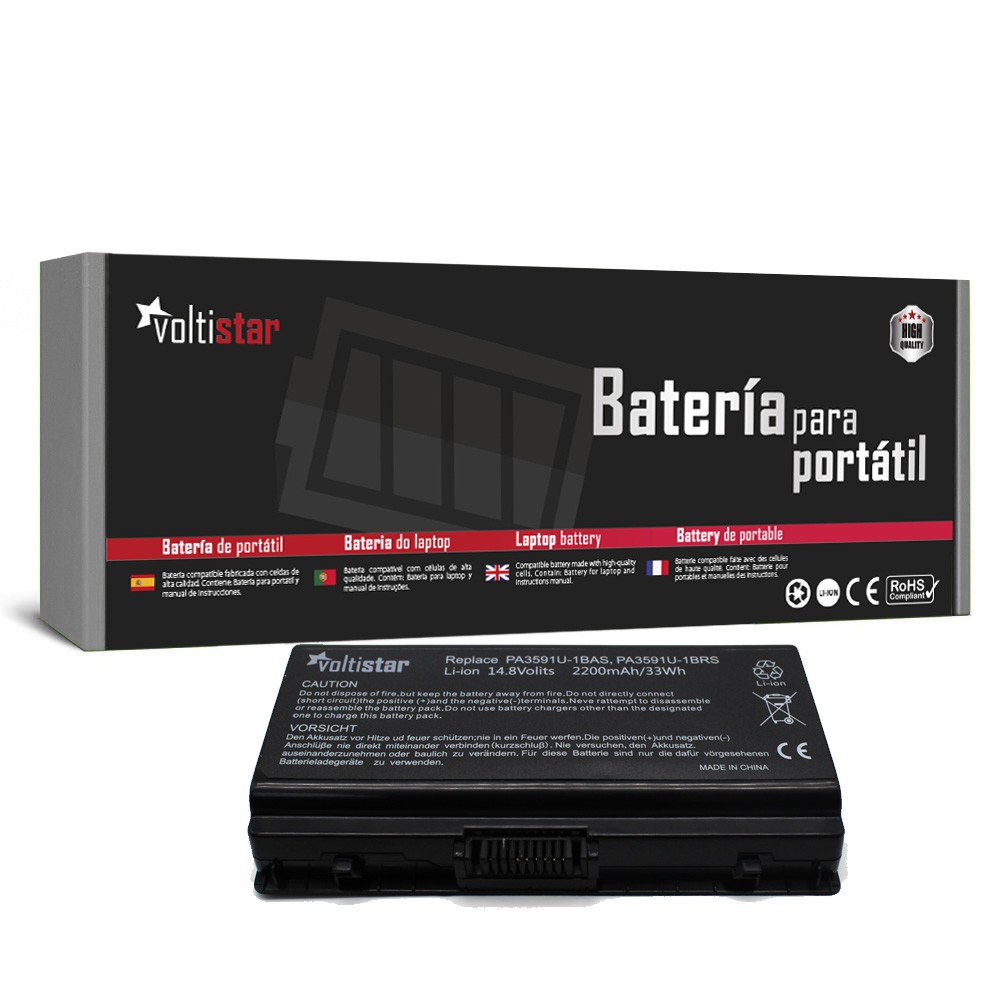 BATERIA PARA PORTATIL TOSHIBA SATELLITE EQUIUM PA3591U-1BAS PA3591U-1BRS