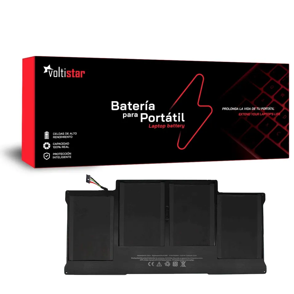 BATERIA PARA LAPTOP APPLE MACBOOK AIR 13" A1369 A1405 A1466 A1377 7.4V