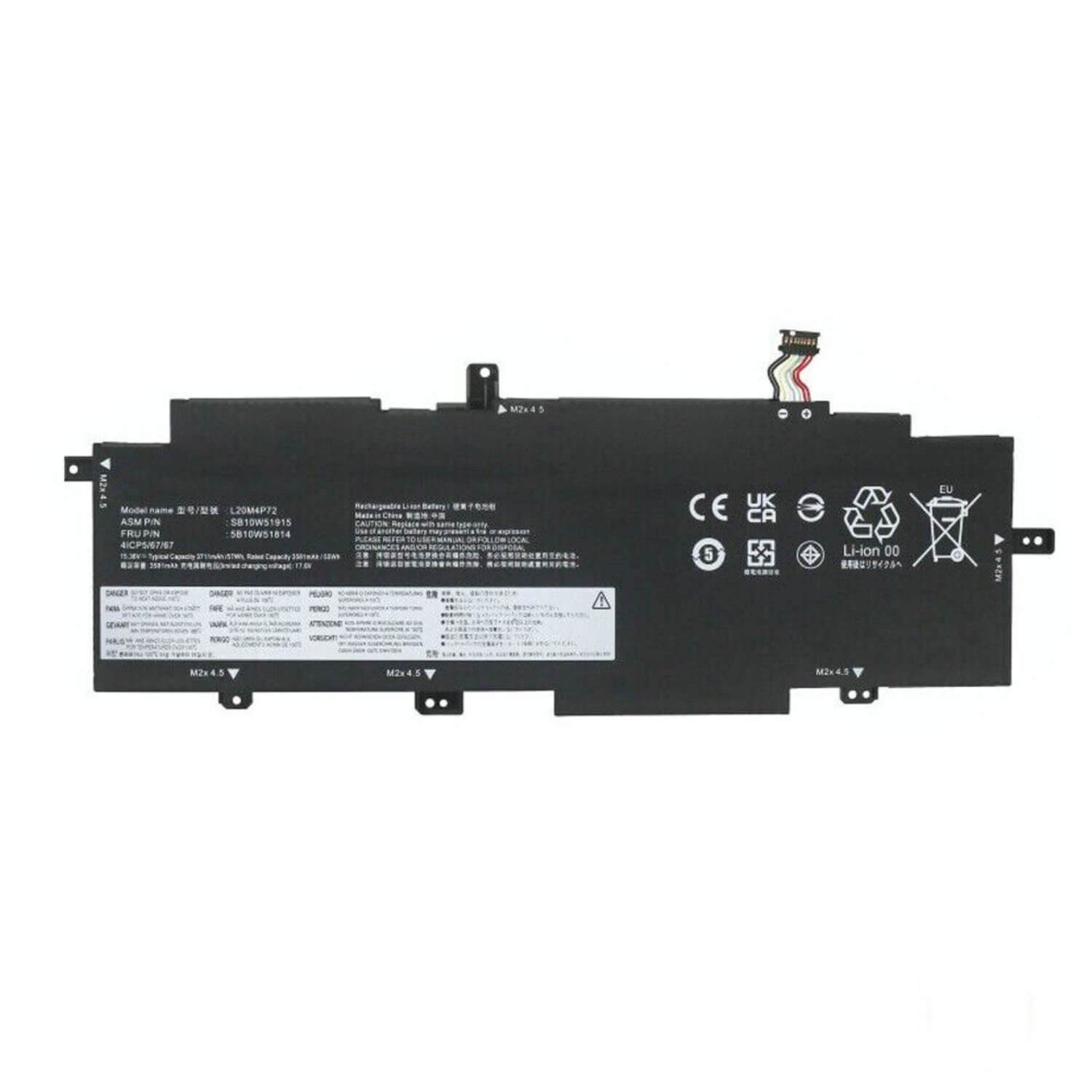 BATERIA PARA LENOVO THINKPAD X1 CARBON 9TH 10TH L20M4P72