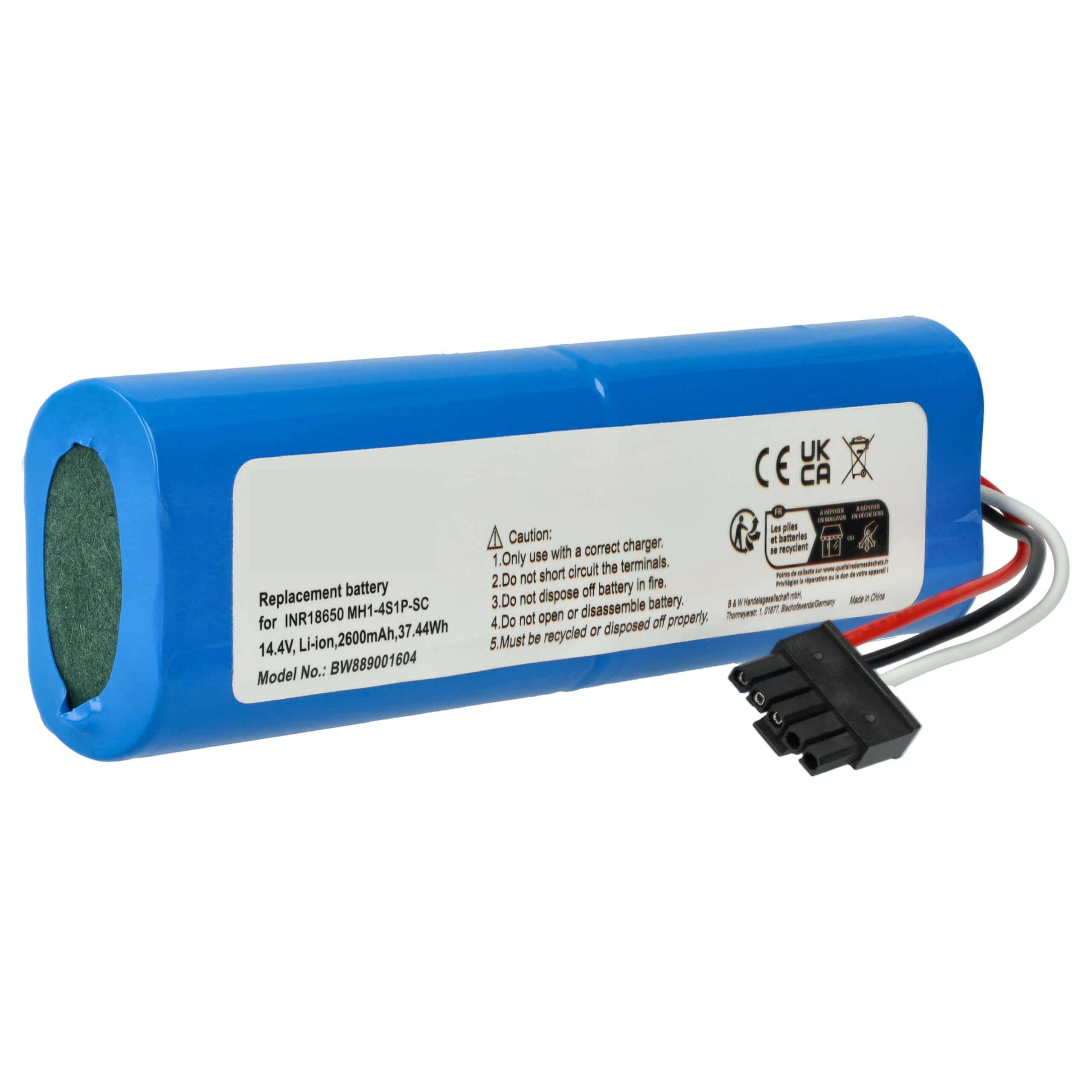 BATERIA PARA ASPIRADOR ROBOT ILIFE A4S 4S1P-001 BLUE 14,4V 2800MAH