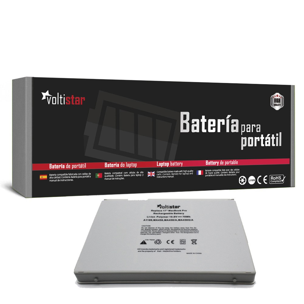 BATERIA PARA PORTATIL APPLE MACBOOK A1189 17 POLEGADAS