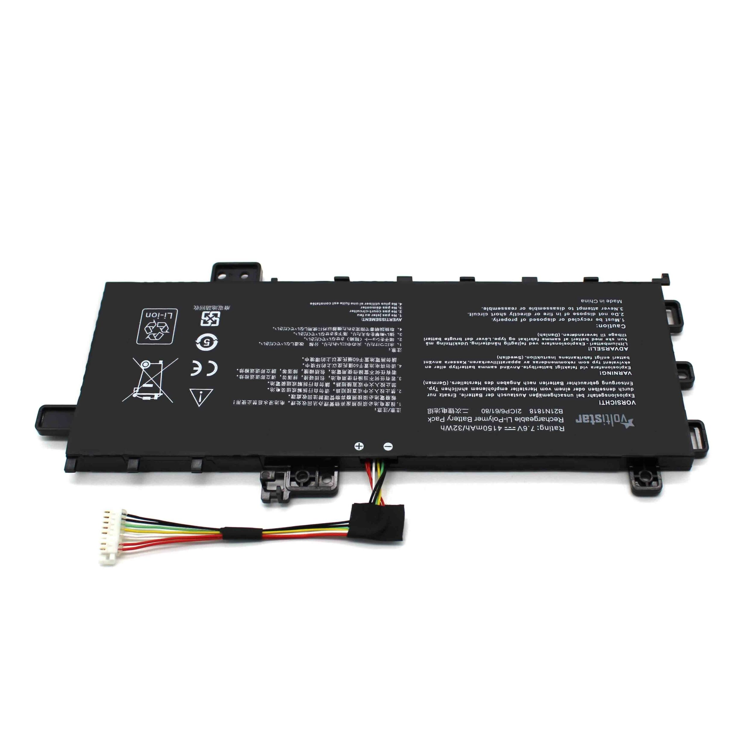 BATERIA PARA PORTÁTIL ASUS VIVOBOOK F412DA F412FA F412UA B21N1818 7.6V - Image 3