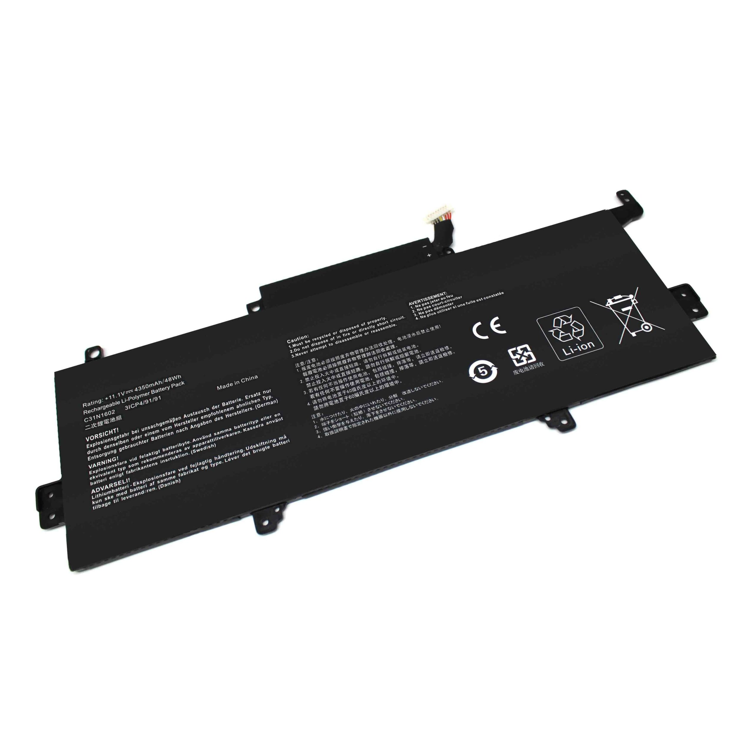BATERIA PARA PORTÁTIL ASUS ZENBOOK U3000U UX330 UX330U UX330UA C31N1602 0B200-02090000 - Image 3