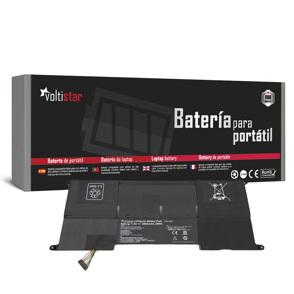 BATERIA PARA PORTATIL ASUS ZENBOOK UX21 UX21A UX21E C23-UX21