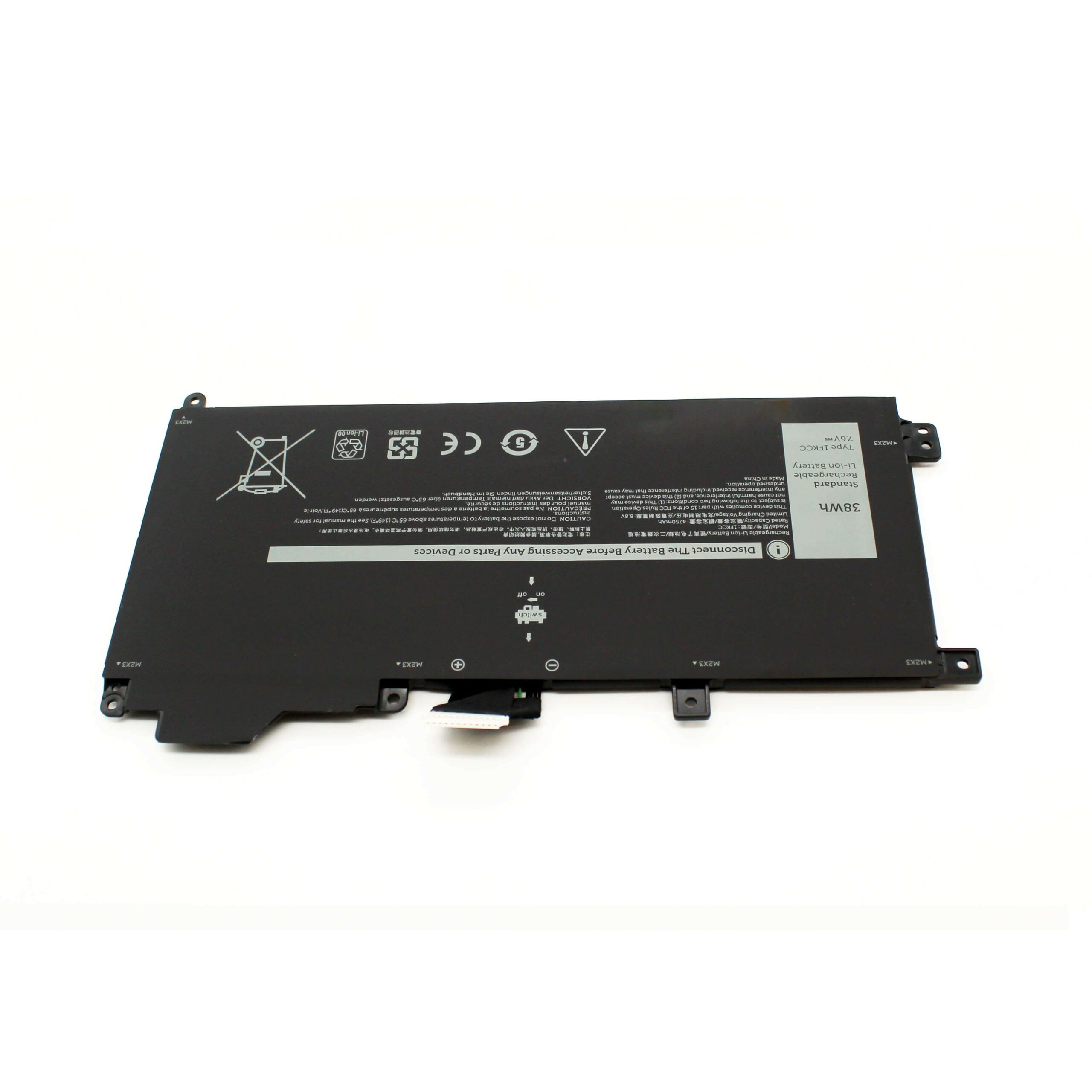 BATERIA PARA PORTATIL DELL LATITUDE 7200 2 IN 1 LATITUDE 7210 2 IN 1 09NTKM - Image 3