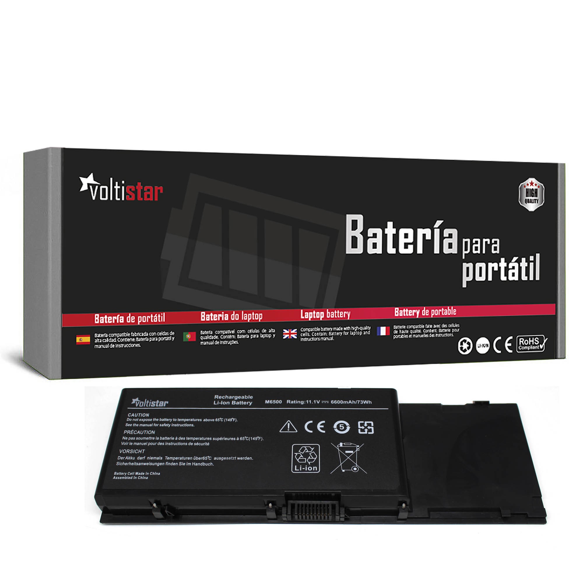 BATERIA PARA PORTÁTIL DELL PRECISION M2400 M4400 M6400 C565C DW554