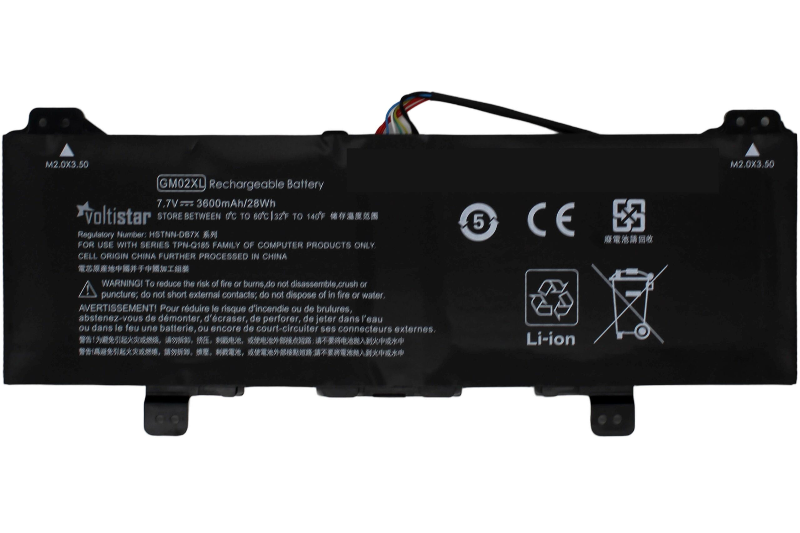 BATERIA PARA PORTÁTIL HP CHROMEBOOK 11 G8 G7 G6 EE GM02XL - Image 2