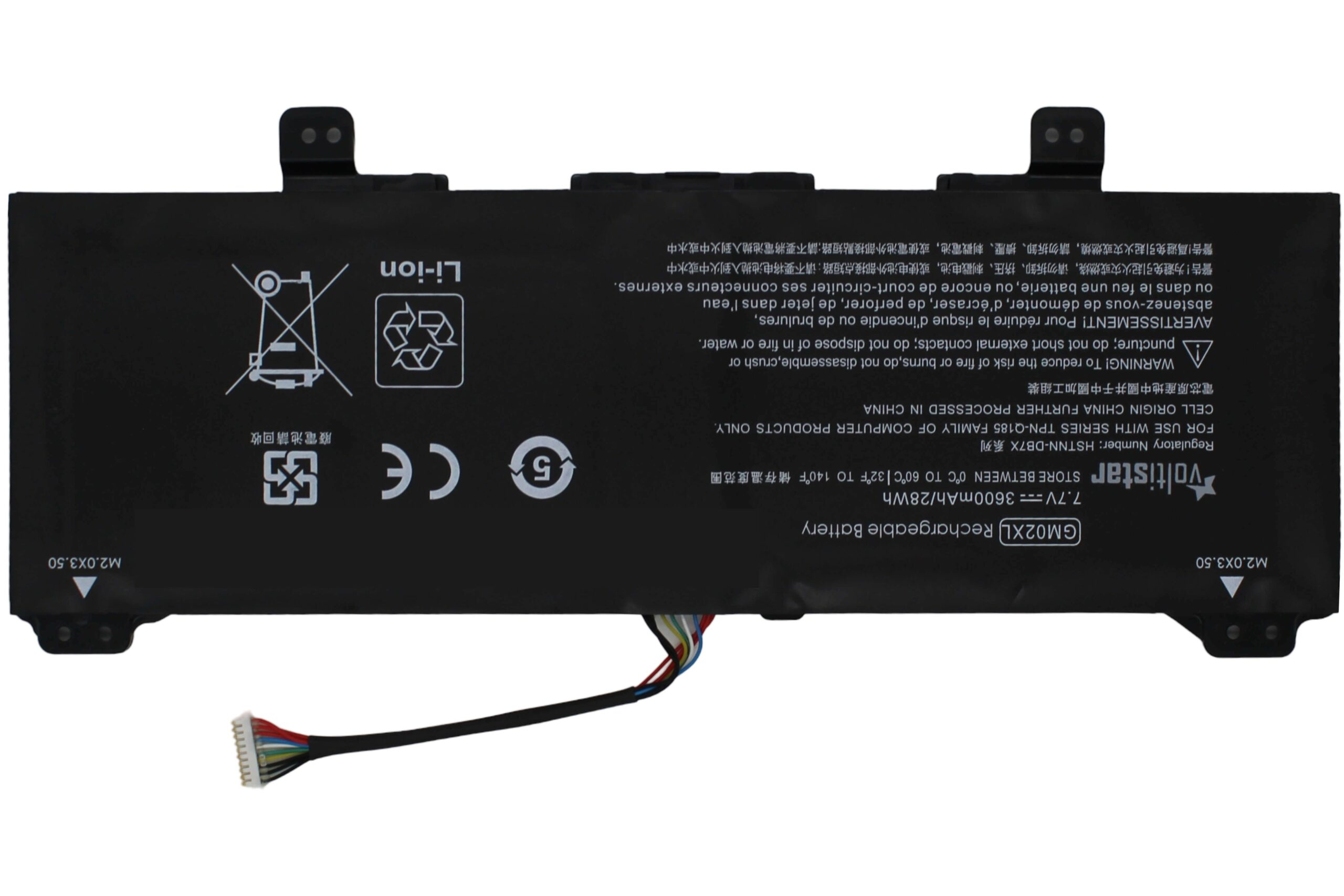 BATERIA PARA PORTÁTIL HP CHROMEBOOK 11 G8 G7 G6 EE GM02XL - Image 4