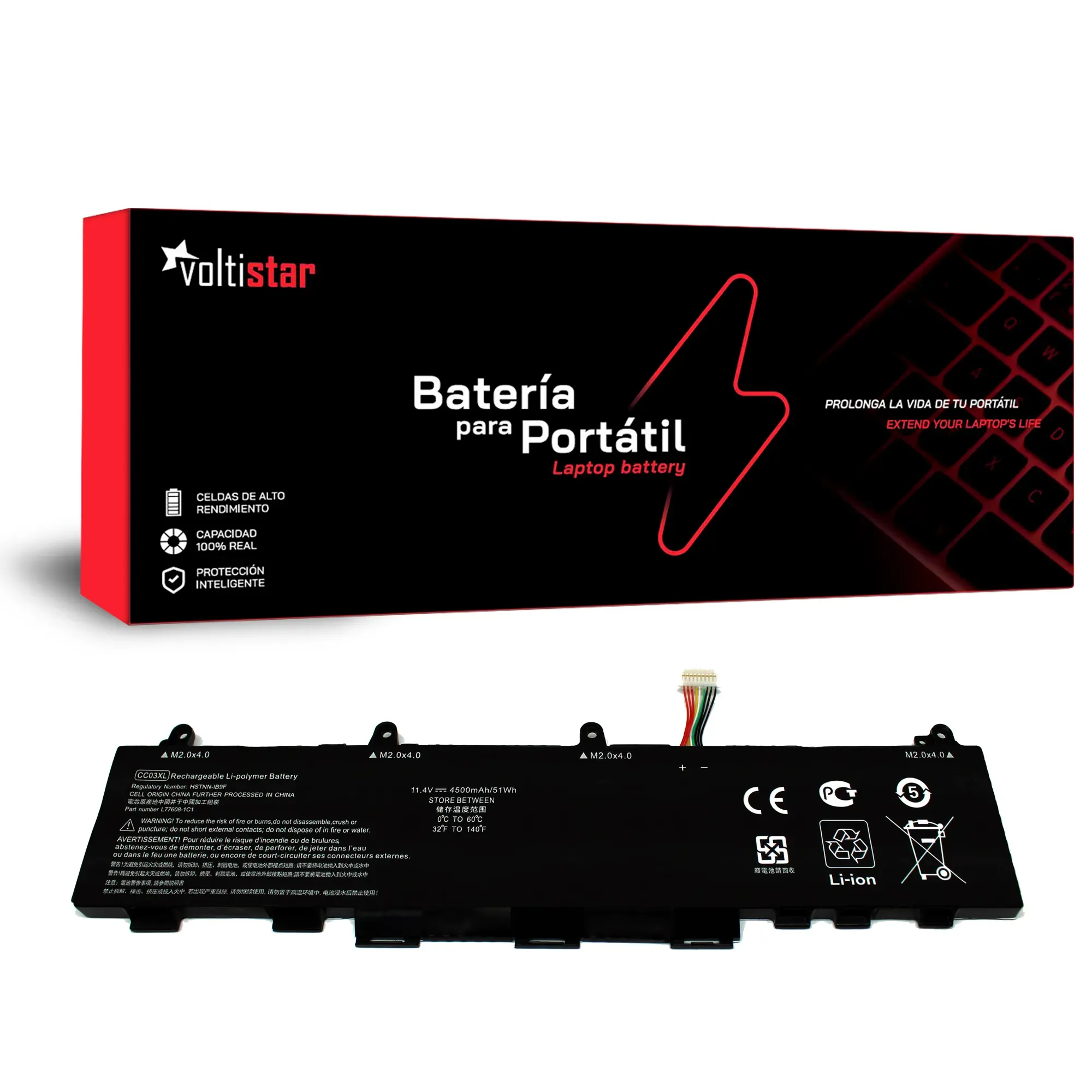 BATERIA PARA PORTATIL HP ELITEBOOK 850 G8 855 G8 ZBOOK FIREFLY 14 G7 14 G8 15 G7 15 G8 SERIES CC03XL