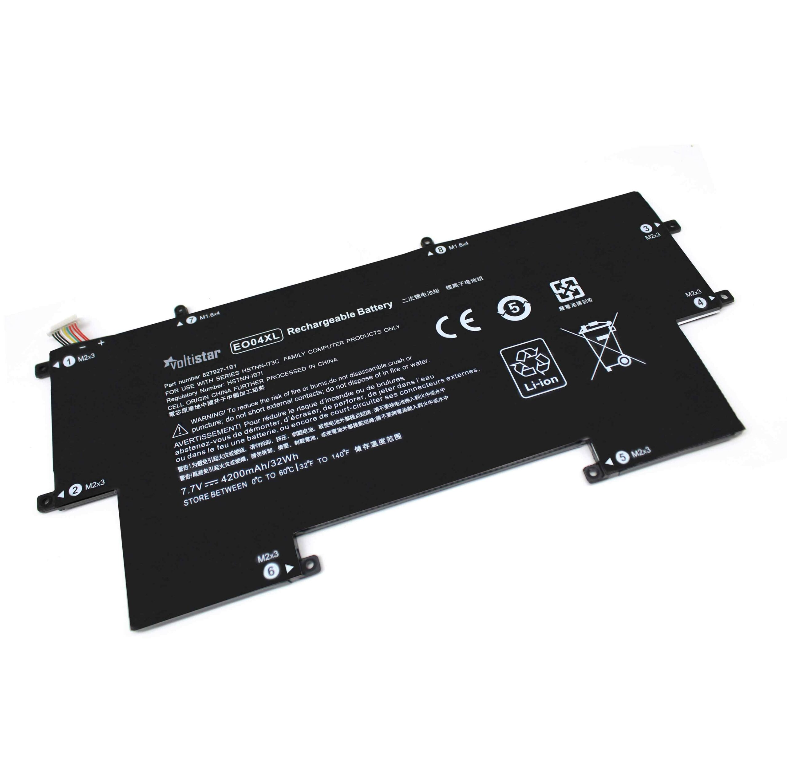BATERIA PARA PORTÁTIL HP ELITEBOOK FOLIO G1 EO04XL HSTNN-IB7I E004XL 827927-1C1 - Image 3