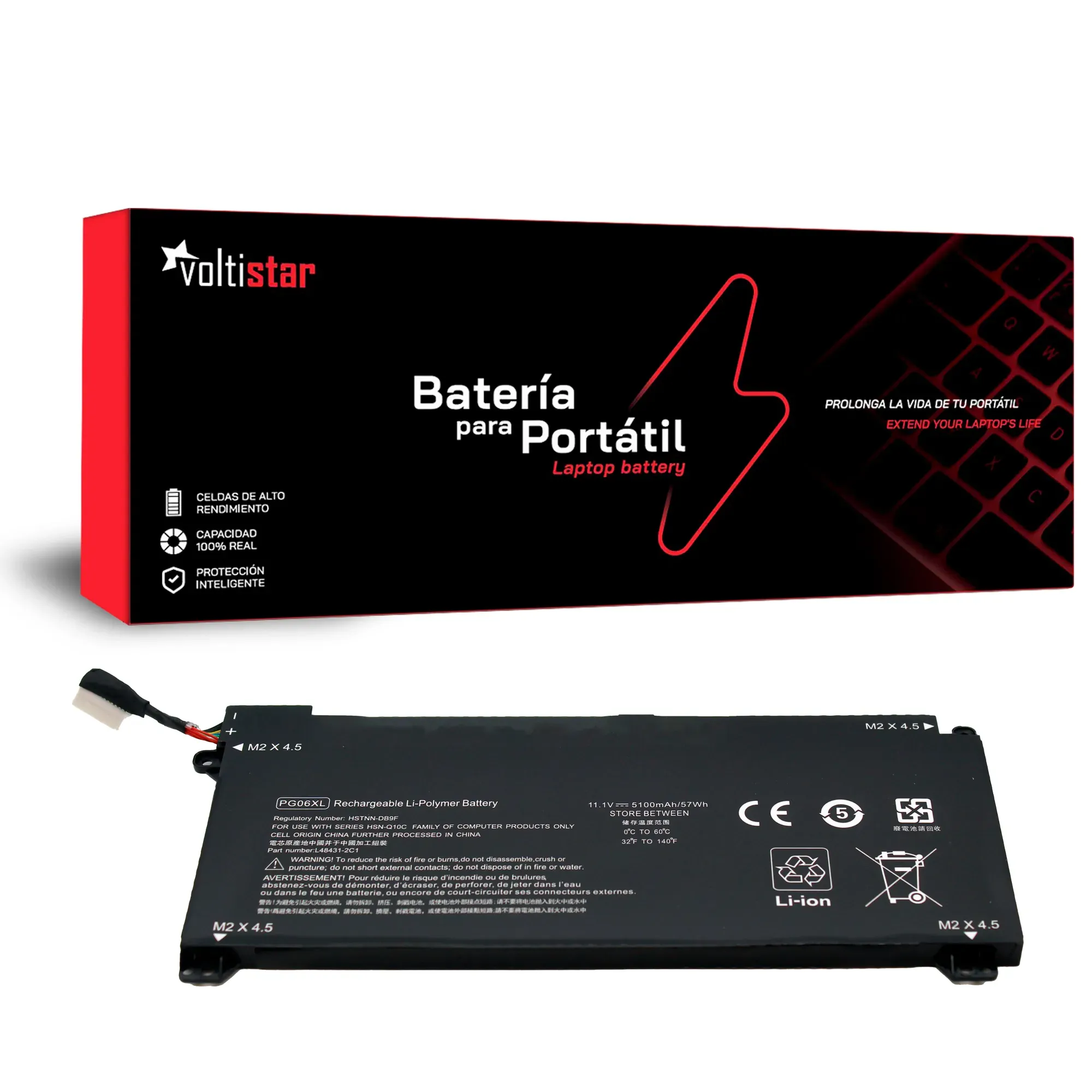 BATERIA PARA PORTÁTIL HP OMEN 15-DH PG06XL