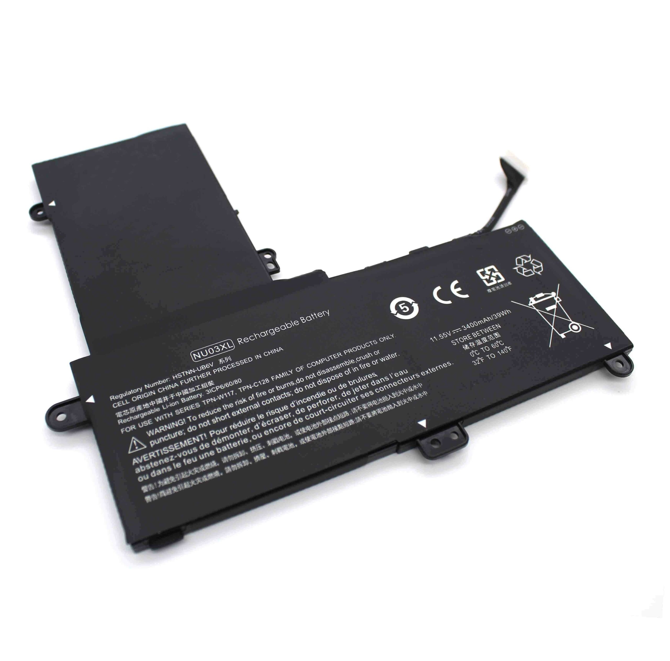 BATERIA PARA PORTATIL HP PAVILION X360 11-U000 11-U100 SERIES NU03XL TPN-C128 TPN-W117 - Image 3