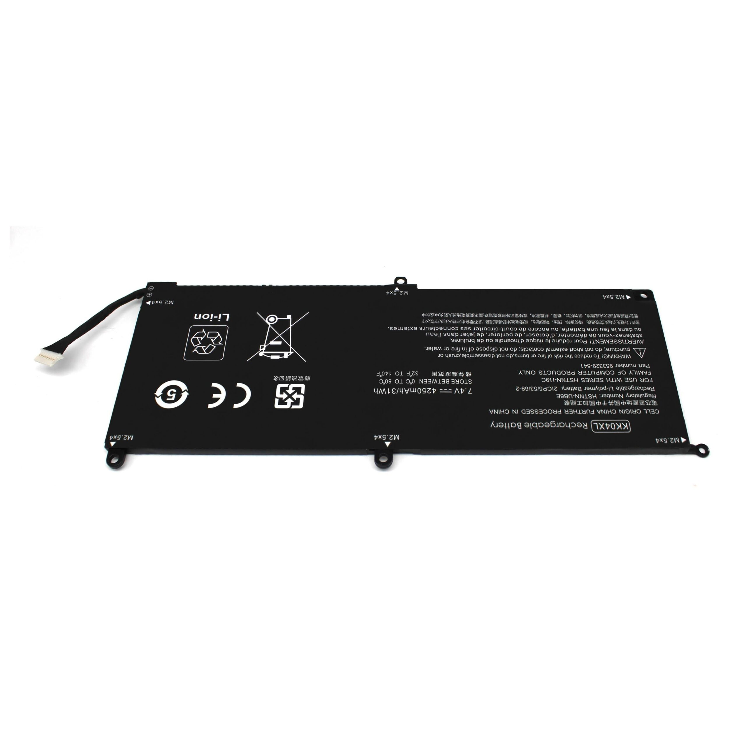 BATERIA PARA PORTÁTIL HP PRO X2 612 G1 753703-005 HSTNN-IB6E 753329-171 KK04XL - Image 2