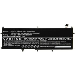 BATERIA PARA PORTÁTIL HP PRO X2 612 G1 BASE DE TECLADO KT02XL 3230MAH 7,5V