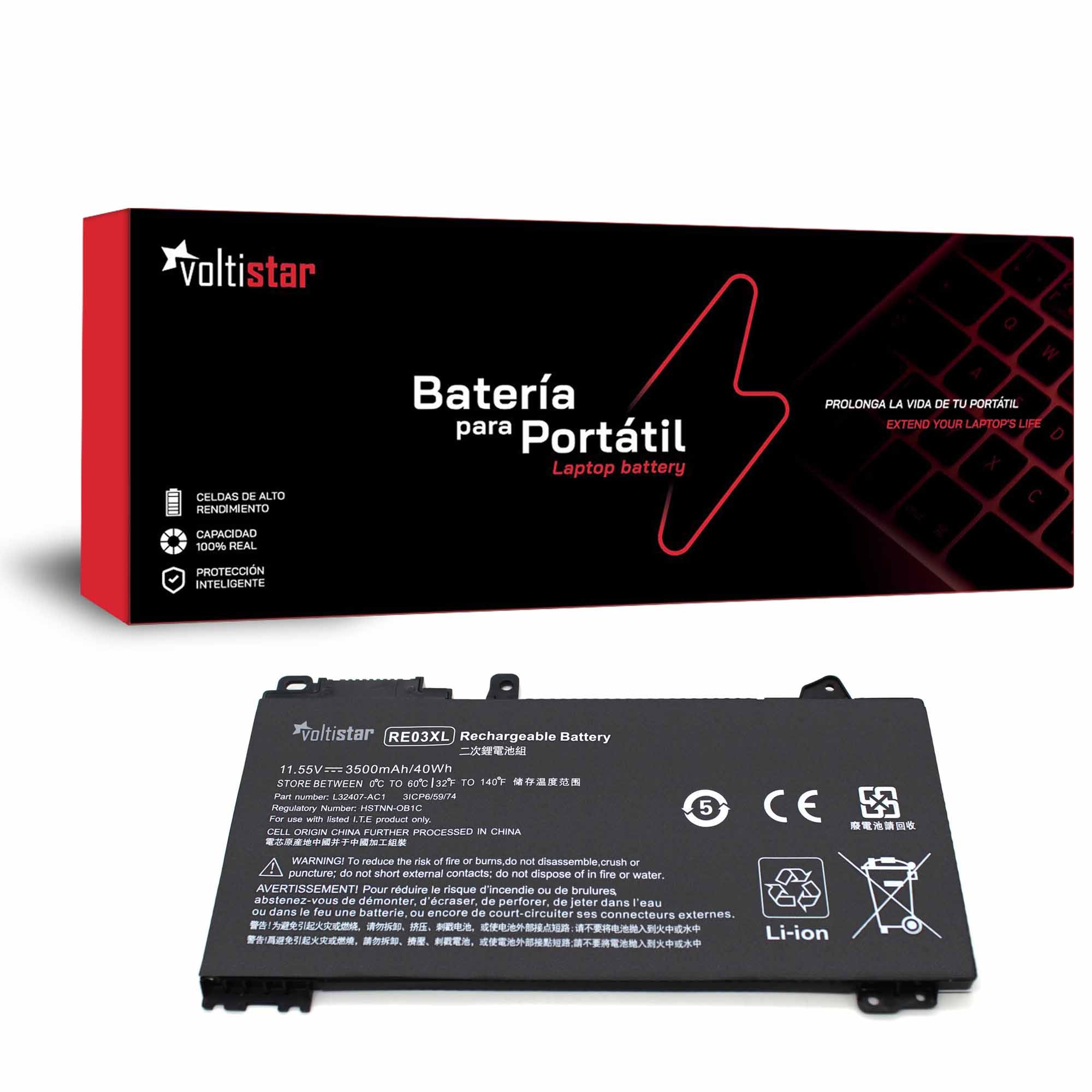BATERIA PARA PORTATIL HP PROBOOK 430 440 450 445 455 455R G6 RE03XL HSTNN-UB7R HSTNN-OB1C