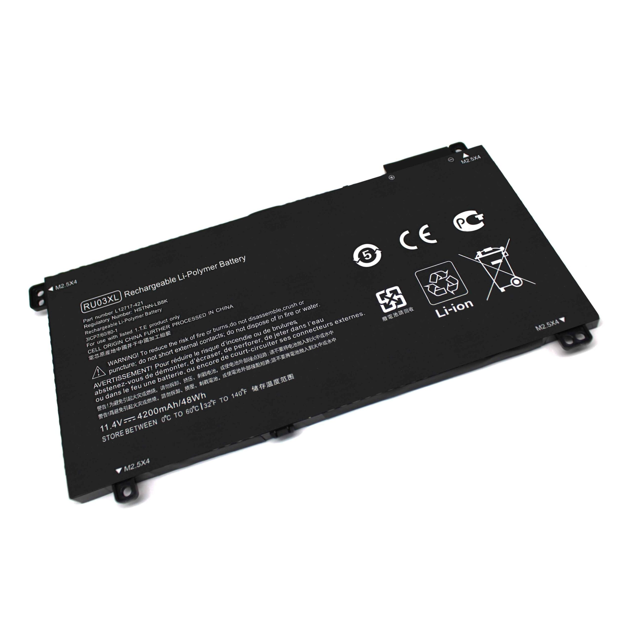 BATERIA PARA PORTÁTIL HP PROBOOK X360 11 G3 RU03XL RU03048XL L12717-541 L12791-855 - Image 3