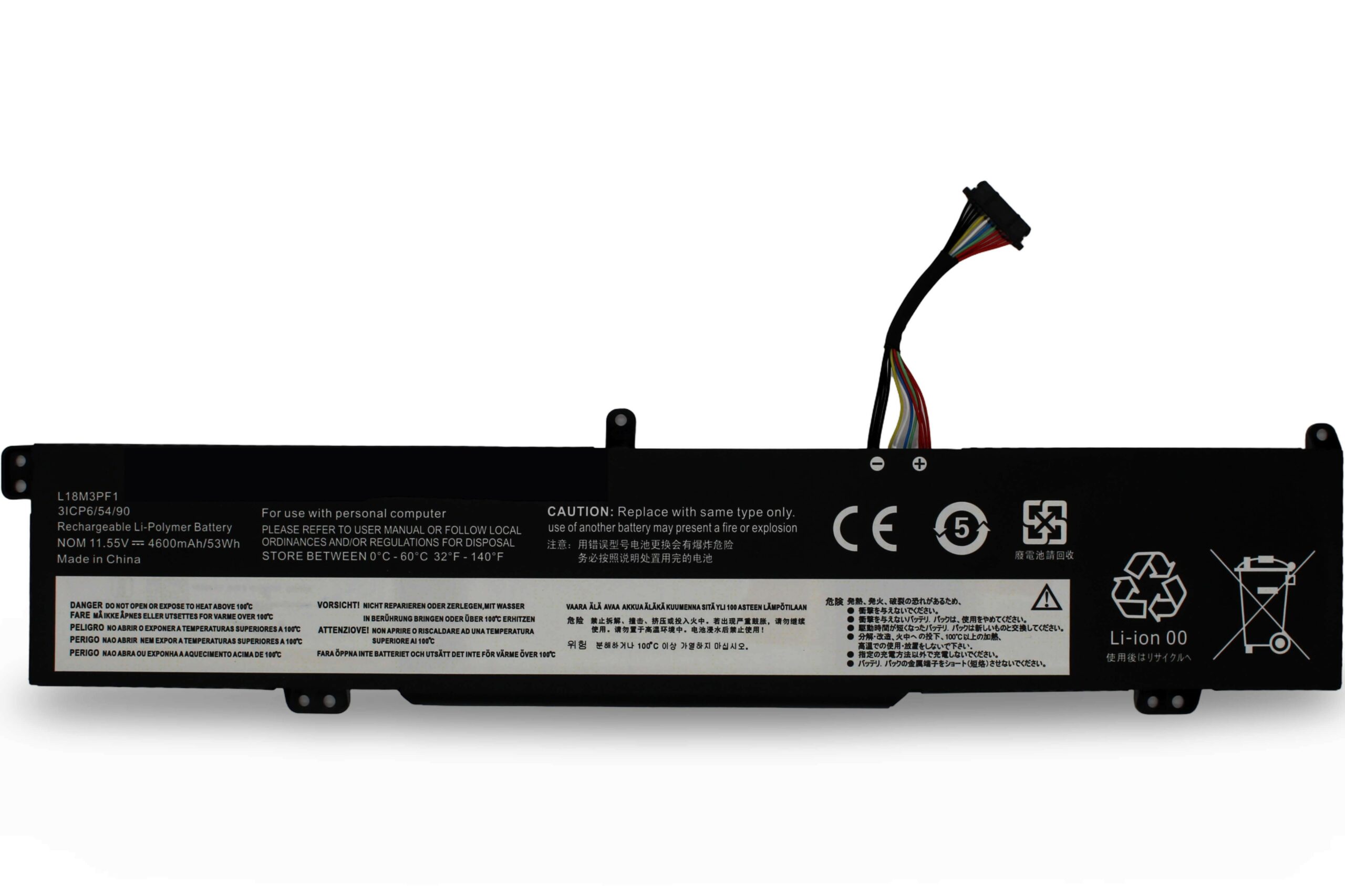 BATERIA DE PORTÁTIL PARA LENOVO IDEAPAD L340-15IRH L18C3PF1 L18M3PF1 - Image 2