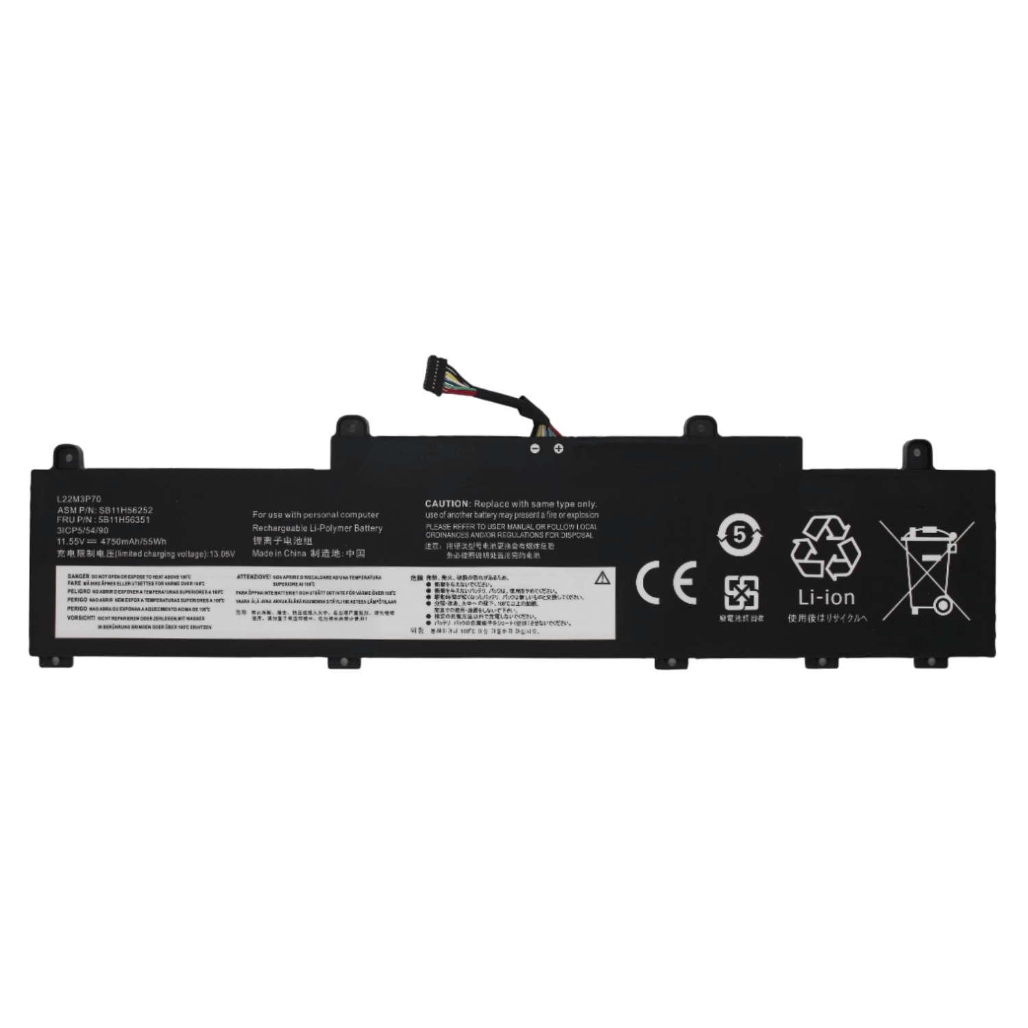BATERIA PARA PORTÁTIL LENOVO THINKPAD L15 L22M3P70 - Image 2