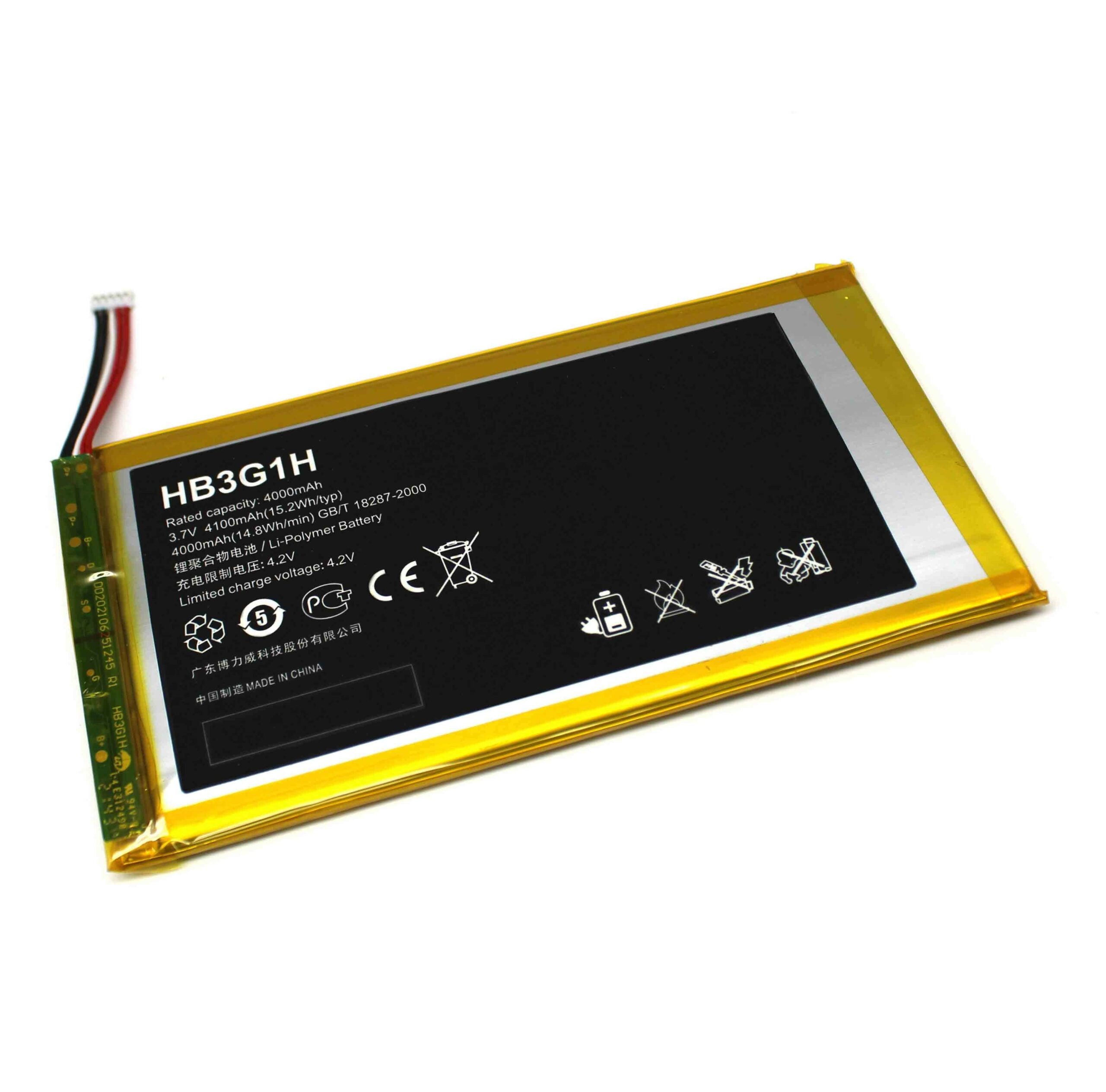 BATERIA PARA TABLET HUAWEI MEDIAPAD S7-301U S7-301W S7-302 S7-303 HB3G1H - Image 3