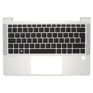 CARCAÇA SUPERIOR PARA PORTÁTIL HP ELITEBOOK X360 830 G7 84733080 00 COM TECLADO PRATA