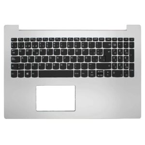 CARCAÇA SUPERIOR CON TECLADO PARA PORTATIL LENOVO IDEAPAD 320-15IKB PRATA