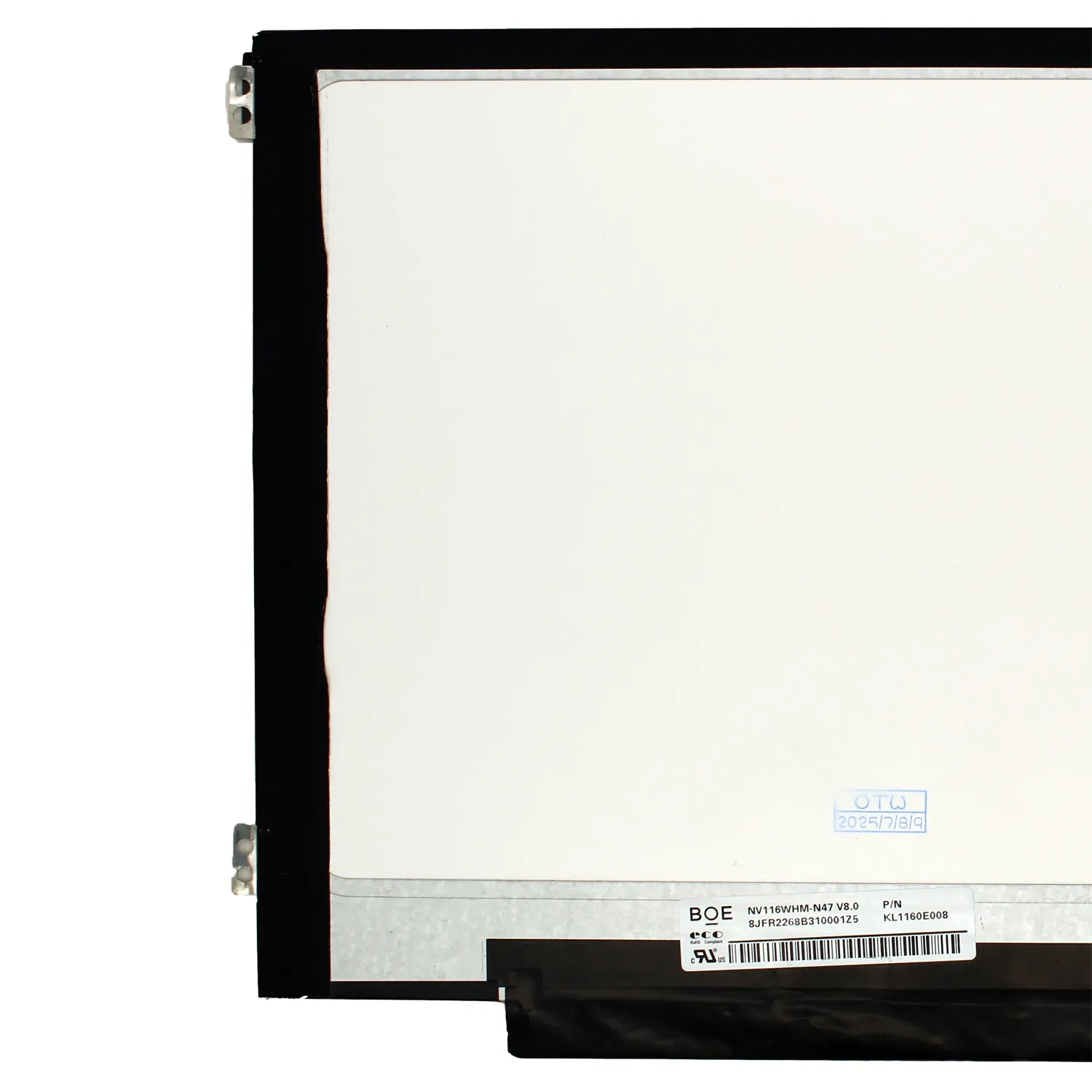 TELA 11.6" PARA NOTEBOOK NV116WHM-N47 COM SUPORTES - Image 3