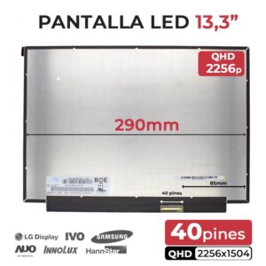 ECRÃ LED DE 13.5" PARA PORTÁTIL NE135FBM-N41 V8.1