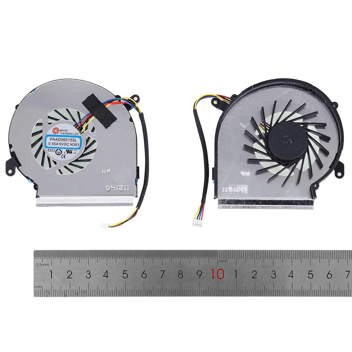 VENTOINHA DE GPU PARA LAPTOP MSI GE62VR GE72VR 4 PINOS