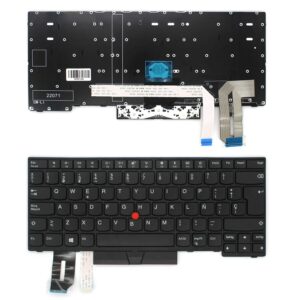 TECLADO PARA PORTÁTIL RETROILUMINADO PARA LENOVO THINKPAD T470 T480 T480S T490 T495 L480 L380 L390