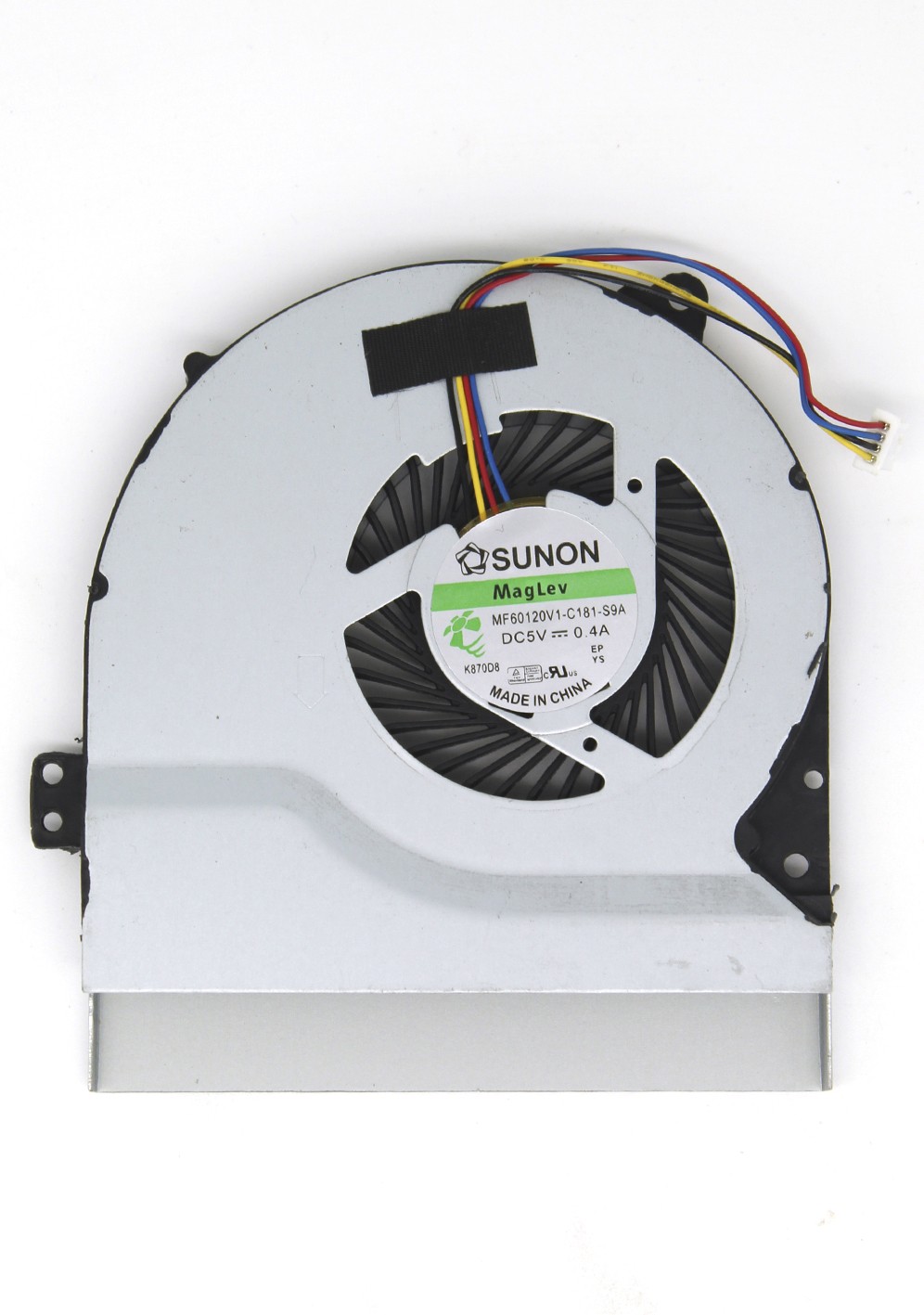 VENTOINHA PARA PORTATIL ASUS K56CA(PARA single heatsink copper cooling pipe,VERSÃO 1,OEM)