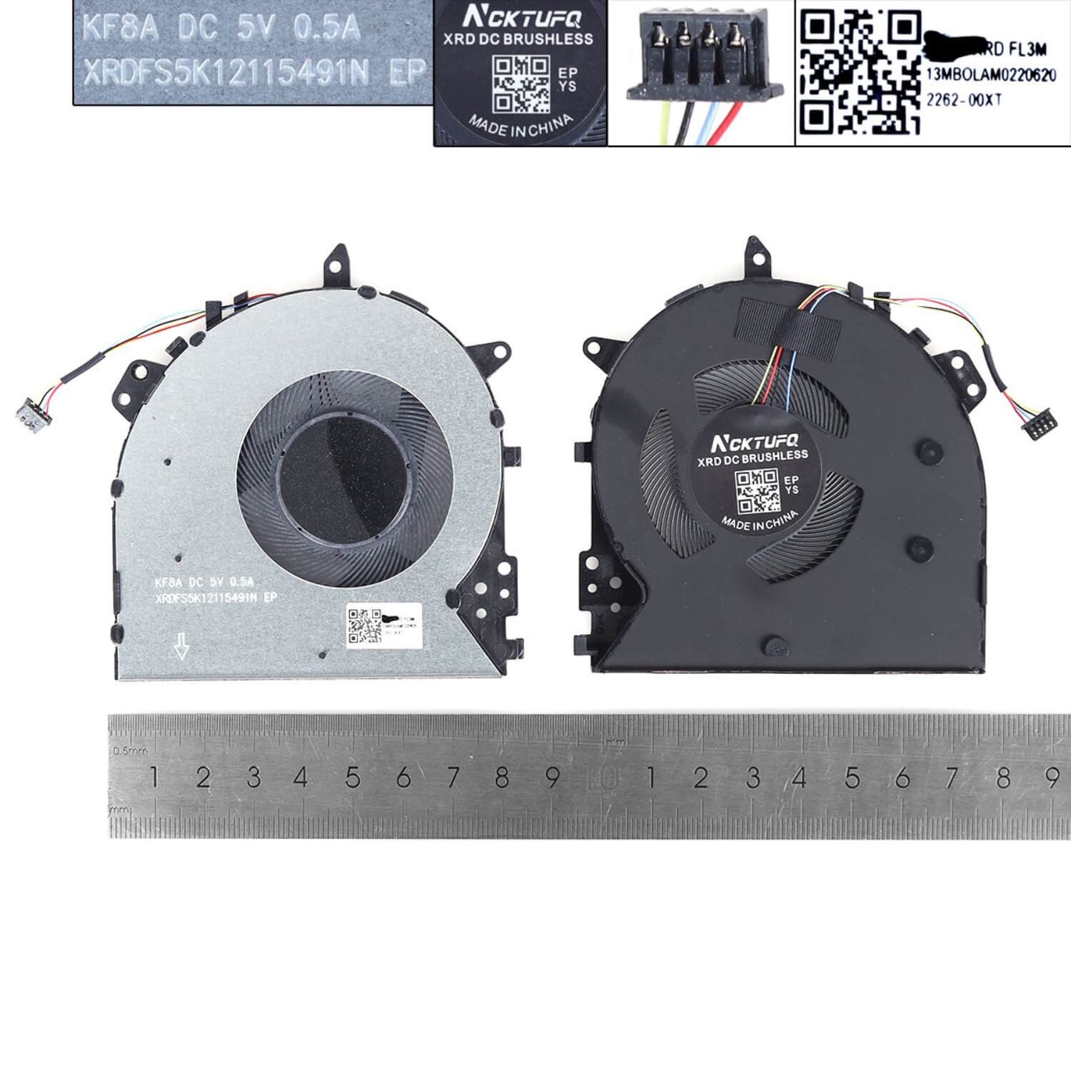 VENTOINHA CPU PARA PORTATIL ASUS Y5100U X512U A512U F512U F512D V5000F R564D