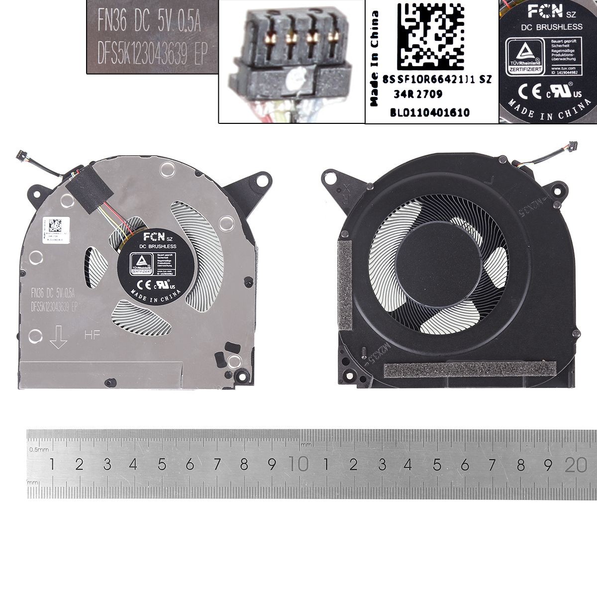 VENTOINHA GPU PARA PORTATIL LENOVO R9000X Y9000X 2021 5V