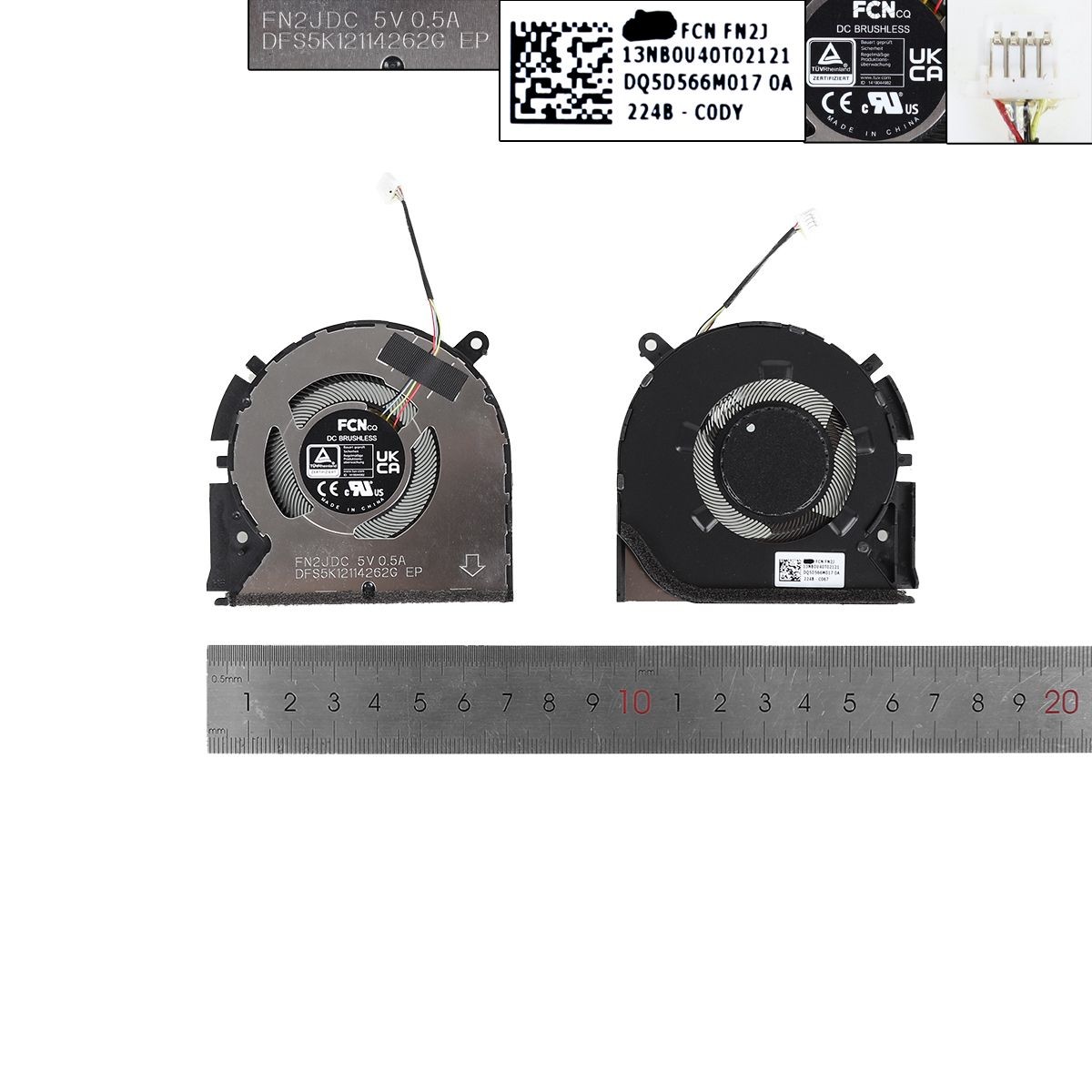 VENTOINHA GPU PARA PORTATIL ASUS PRO 14 M3400QA M3401Q K3400P M7400Q