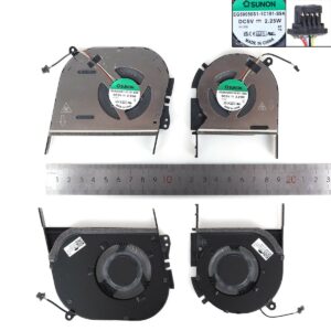 VENTOINHA CPU+GPU PARA PORTÁTIL ASUS VIVOBOOK PRO 15 OLED K3500 M3500Q M6500 M7600Q