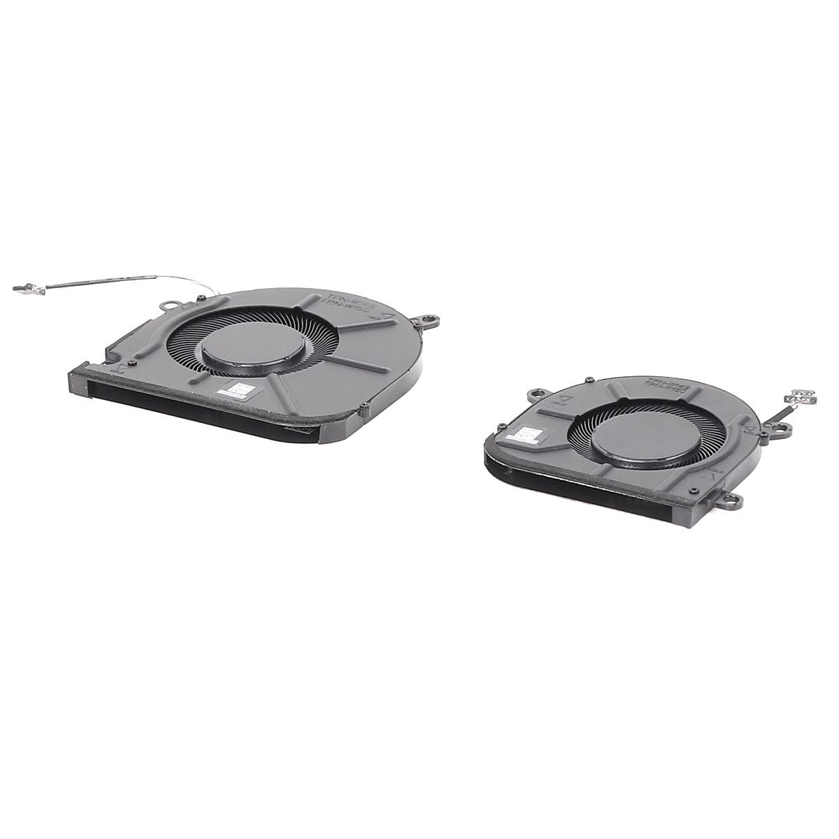 VENTOINHAS CPU + GPU PARA PORTATIL HP 15M-EU 15M-ES 15T-ES 15Z-EU 15-EU/ES W149 W150 DFS5K22B05673A DSF5K12114262C CINZA - Image 3