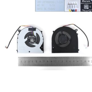 VENTOINHA CPU PARA PORTÁTIL GIGABYTE P35X P35W P35XV4 P37 CLEVO N750 SÉRIE 6-31-N75W2-101 4 PINOS